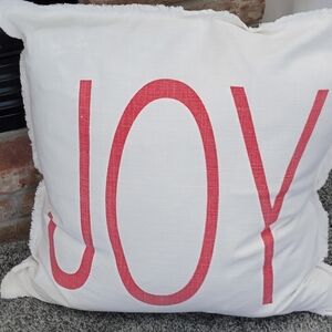 NWT! Large Accent Pillow - JOY